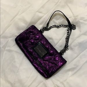 Purple metallic Betsey Johnson